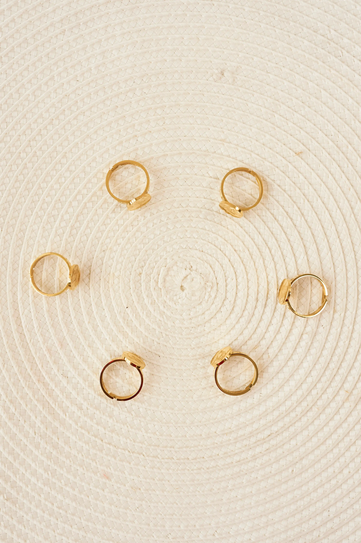 Insignia Arabic Initial Ring Elaan