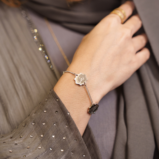 Noble Star Bracelet - Silver Elaan Co