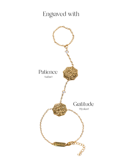 Star of Serenity Hand Chain Elaan