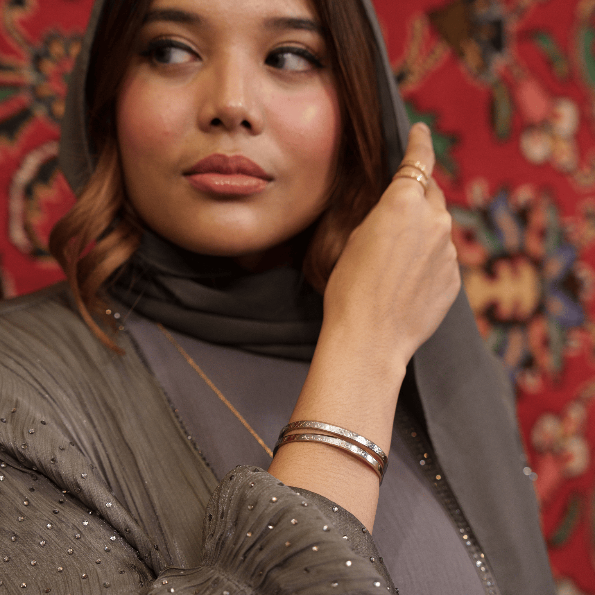 The Qadar Cuff - Silver Elaan Co